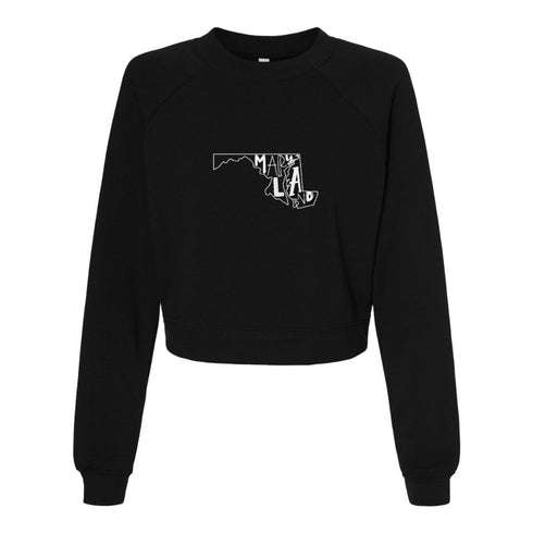 BELLA CANVAS WOMEN'S CROPPED FLEECE PULLOVER 7505